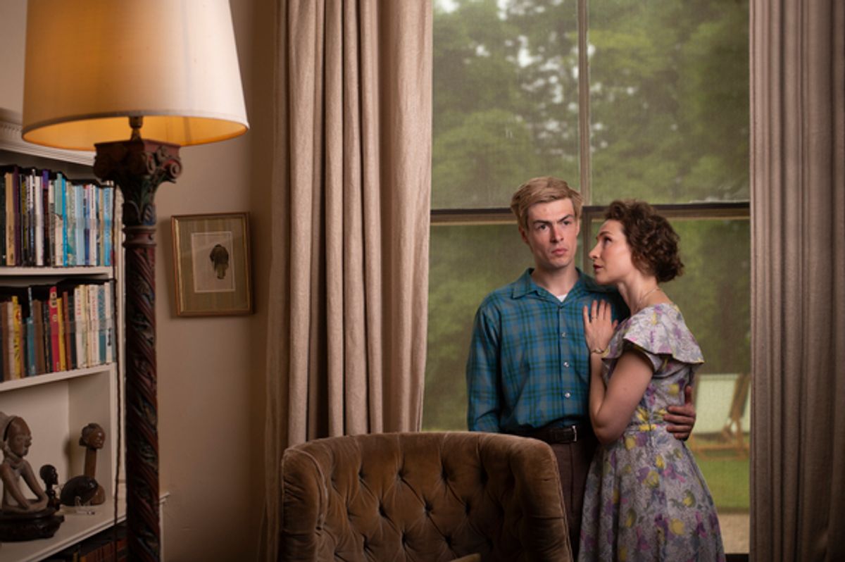 Sam Frenchum (Bruce Lovell) and Helen Bradbury (Cecily Harrington) at 