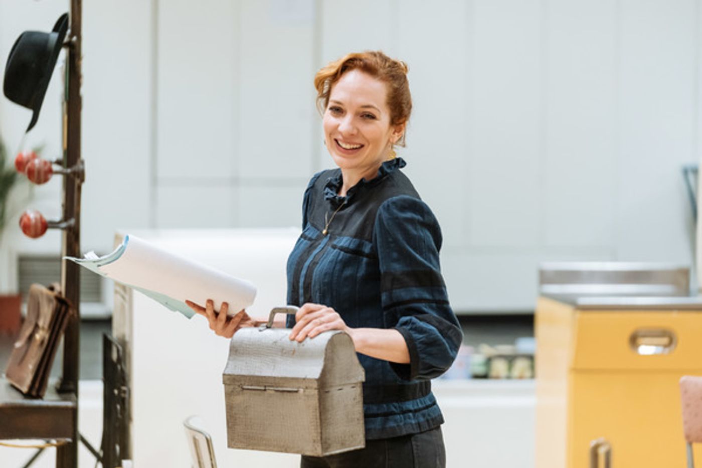 Photo Flash: In Rehearsal with Katherine Parkinson and the Cast of HOME, I'M DARLING  Image
