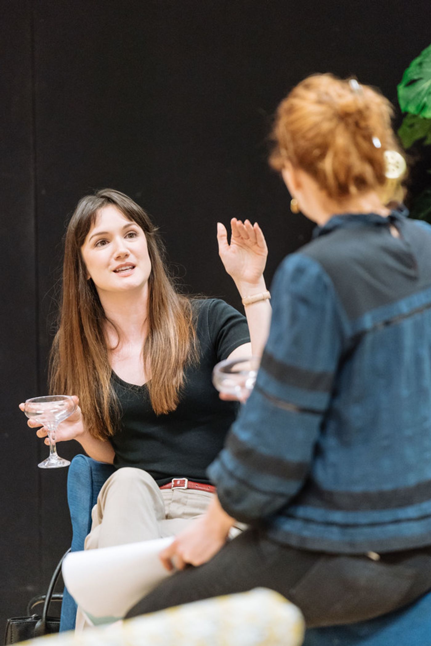 Photo Flash: In Rehearsal with Katherine Parkinson and the Cast of HOME, I'M DARLING  Image