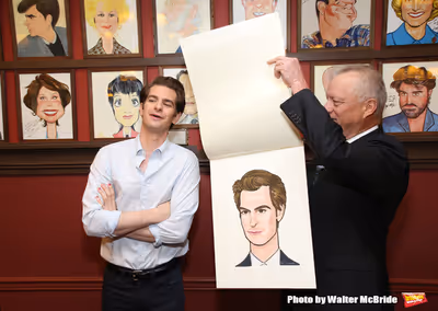 Andrew Garfield and Max Klimavicius Photo