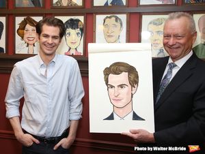 Andrew Garfield and Max Klimavicius  Photo