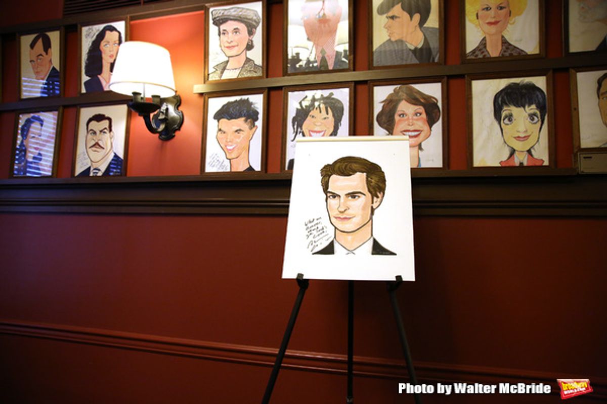 Andrew Garfield portrait at 