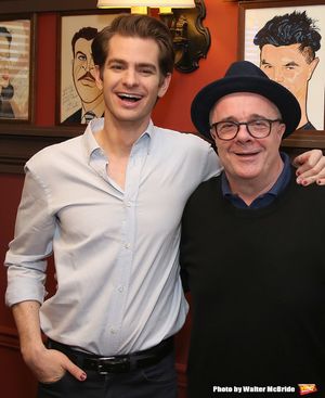 Andrew Garfield and Nathan Lane @ BroadwayWorld Andrew Garfield and Nathan Lane Photo