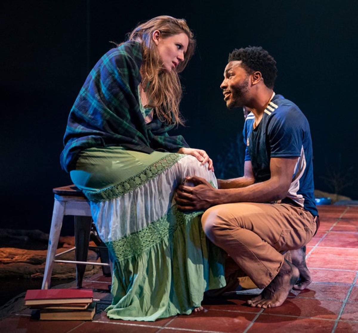 Heather  Chrisler, Jalen  Gilbert at 