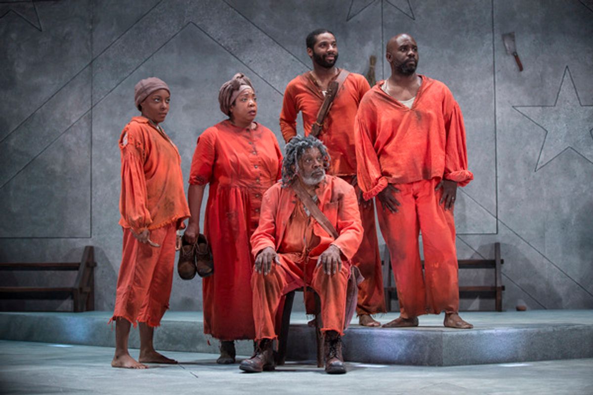 Sydney Charles (Second), Jacqueline Williams (Leader), Ernest Perry Jr. (The Oldest Old Man), Michael Aaron Pogue (Fourth) and Ronald L Conner at 