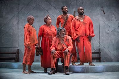 Sydney Charles (Second), Jacqueline Williams (Leader), Ernest Perry Jr. (The Oldest O Photo
