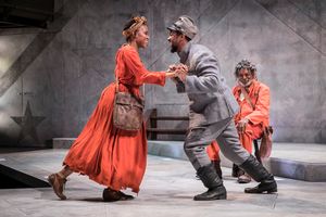 Aimé Donna Kelly (Penny), Kamal Angelo Bolden (Hero/Ulysses) and Ernest Perry Jr. @ BroadwayWorld Aimé Donna Kelly (Penny), Kamal Angelo Bolden (Hero/Ulysses) and Ernest Perry Jr. Photo