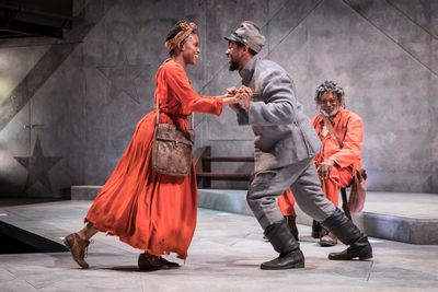 AimÃ© Donna Kelly (Penny), Kamal Angelo Bolden (Hero/Ulysses) and Ernest Perry Jr. Photo