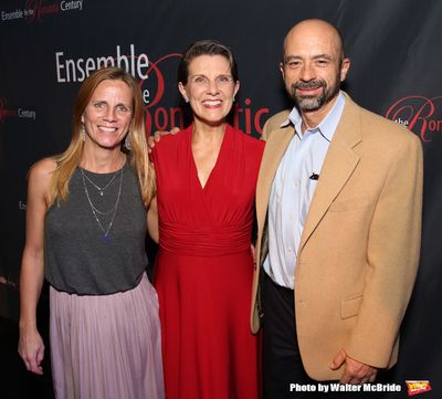 Shorey Walker with her sister Sarah and husband Thomas Macmillan Photo