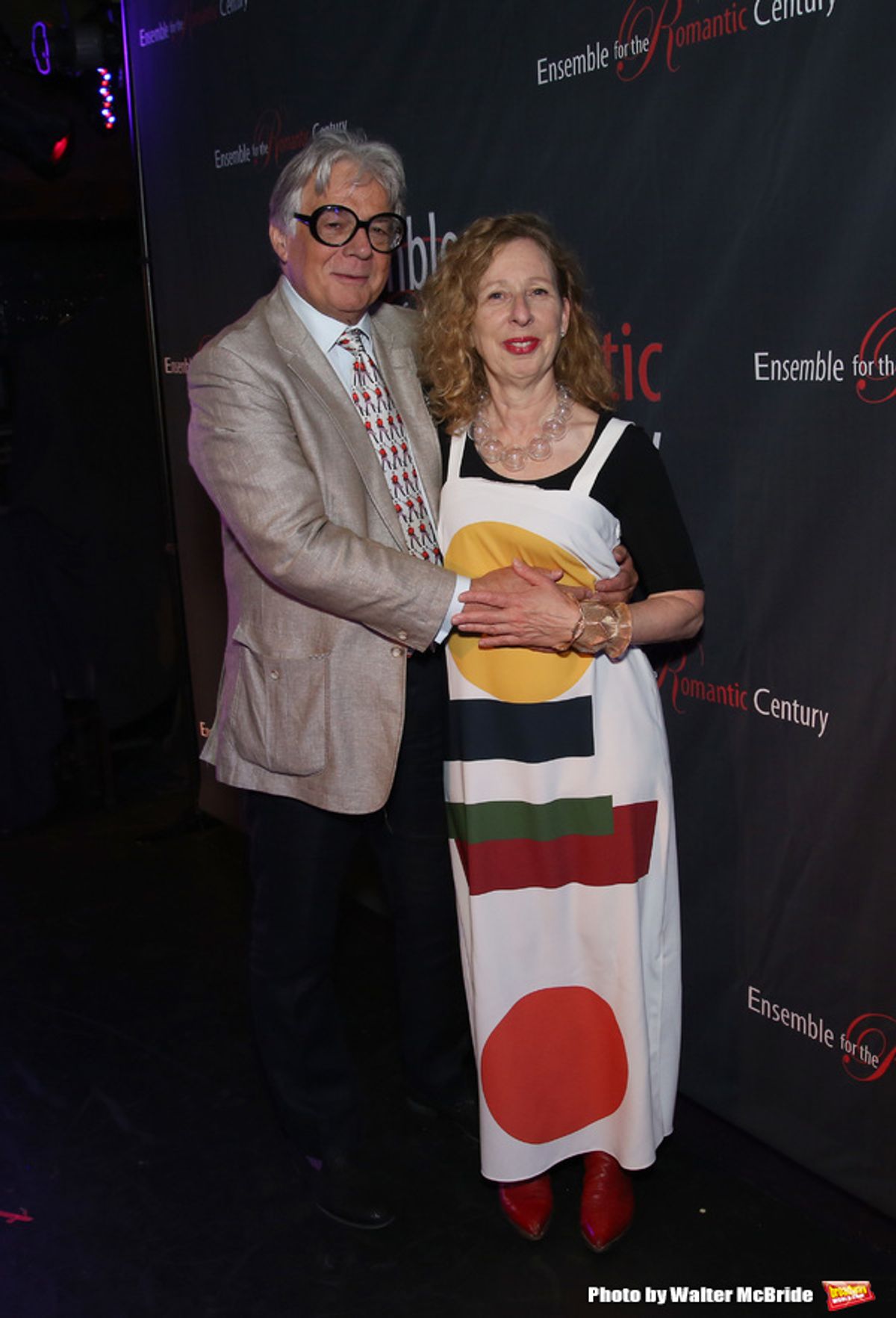 Donald T. Sanders and Eve Wolf at 