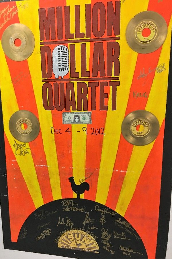 Million Dollar Quartet opened at DPAC on December 4, 2012, the anniversary of the inf Photo