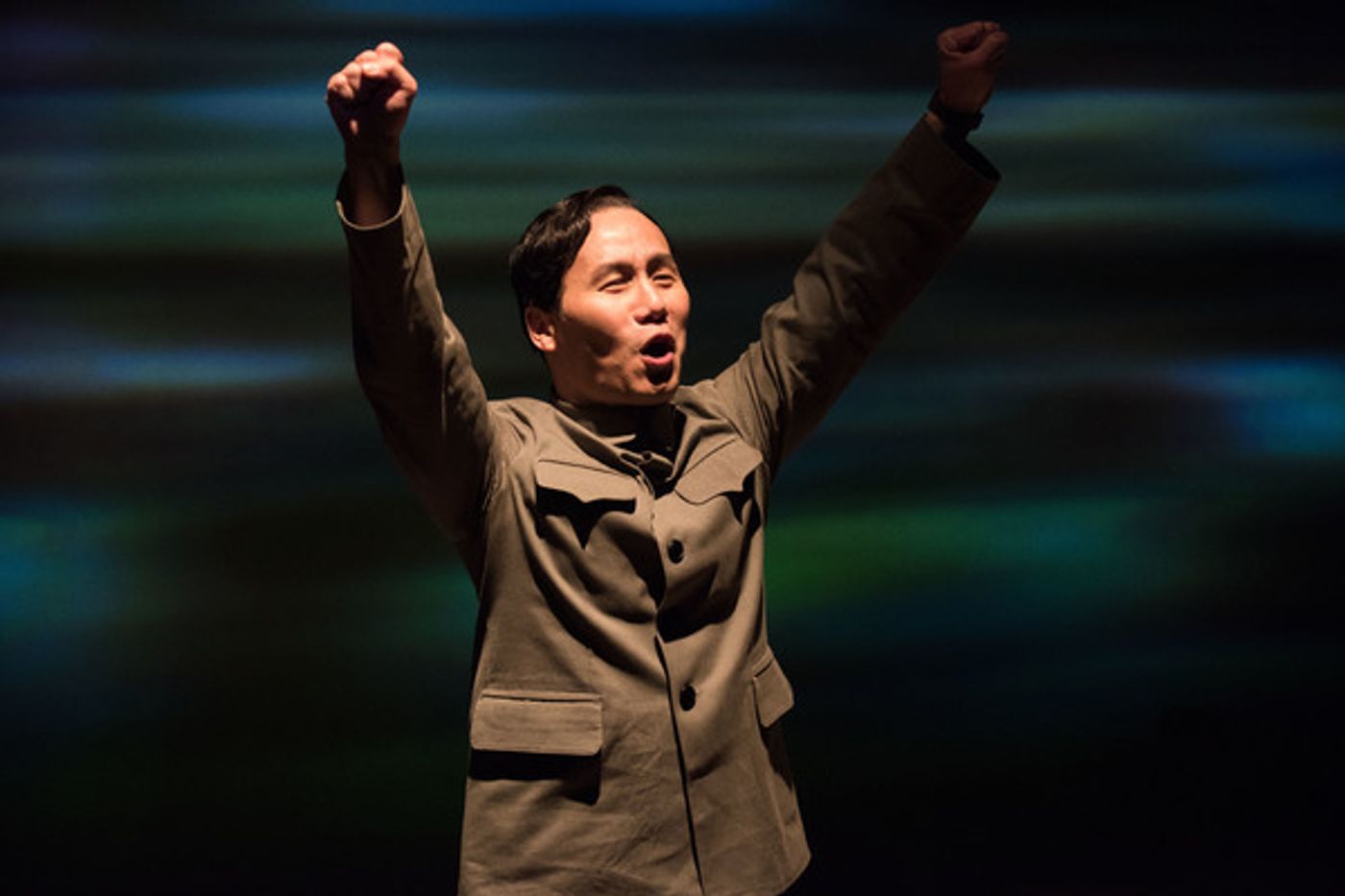 Photo Flash: Inside the Atlantic Theater's THE GREAT LEAP  Image