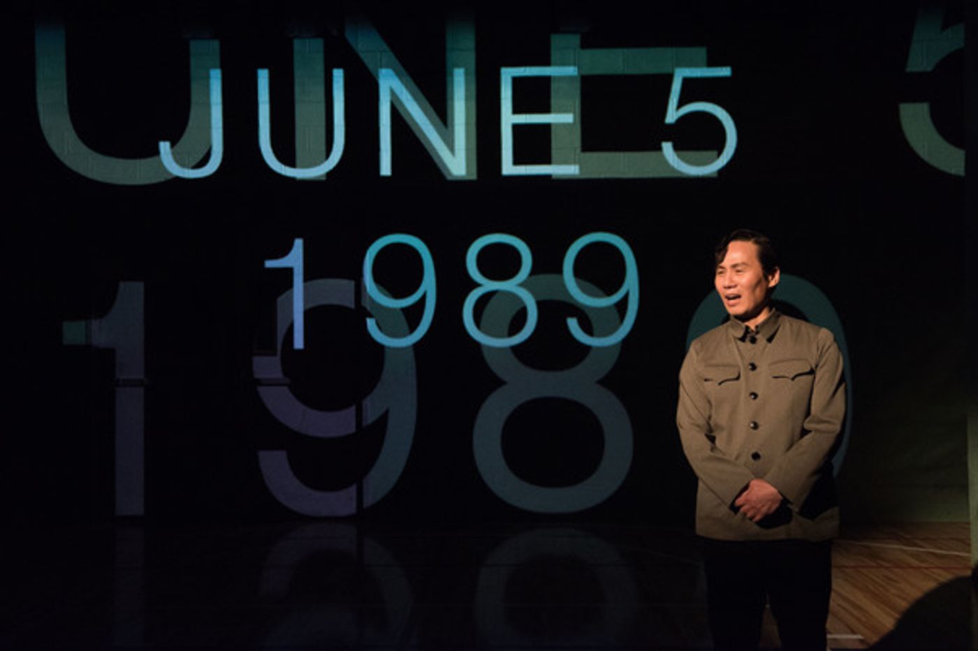 Photo Flash: Inside the Atlantic Theater's THE GREAT LEAP  Image