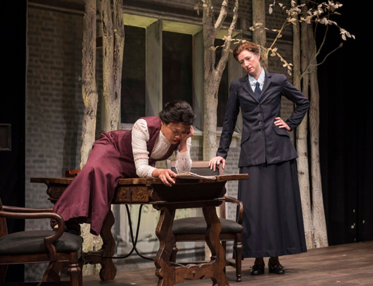 Emjoy Gavino and Kelli Simpkins at 