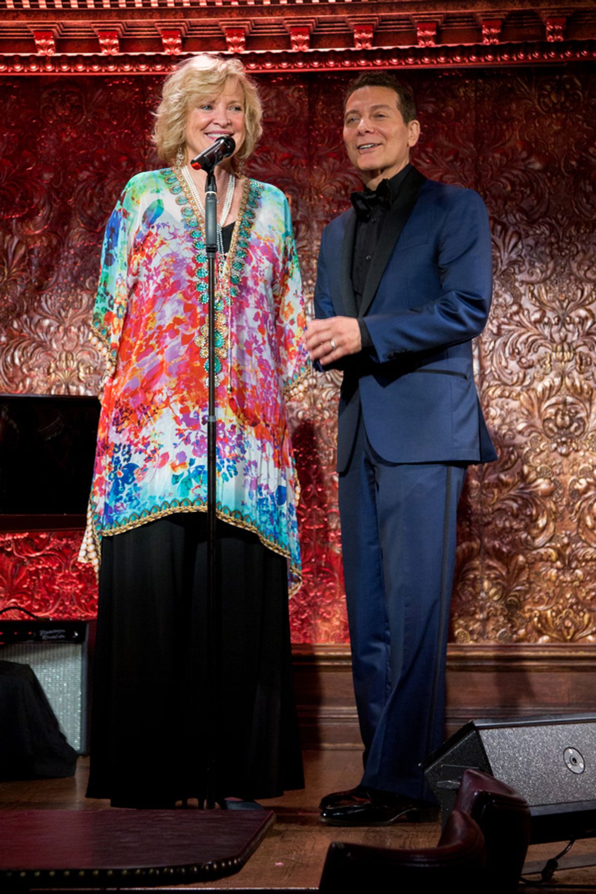 Christine Ebersole, Michael Feinstein at 