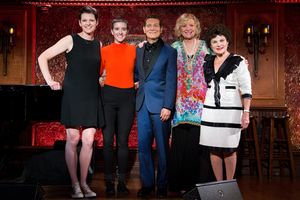 Kate Shindle, Abby Corrigan, Michael Feinstein, Christine Ebersole, Tovah Feldshuh Photo