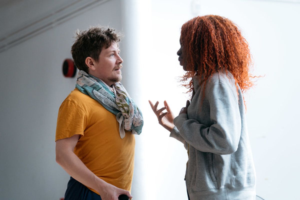 Kevin Trainor, Vivian Oparah at 