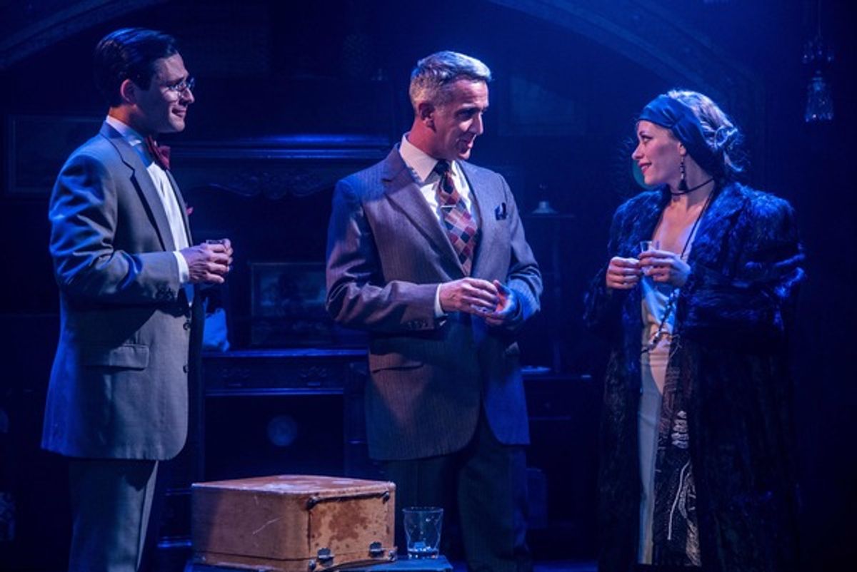 Christopher Maikish, John Colella and Talisa Friedman star in the Celebration production of 'CABARET,' directed by Michael Matthews and now playing at Celebration at the Lex Theatre.
 at 