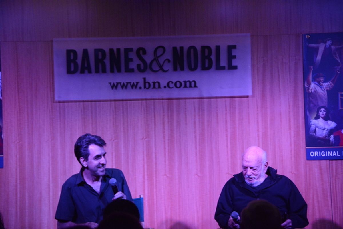 Jason Robert Brown and Hal Prince at 
