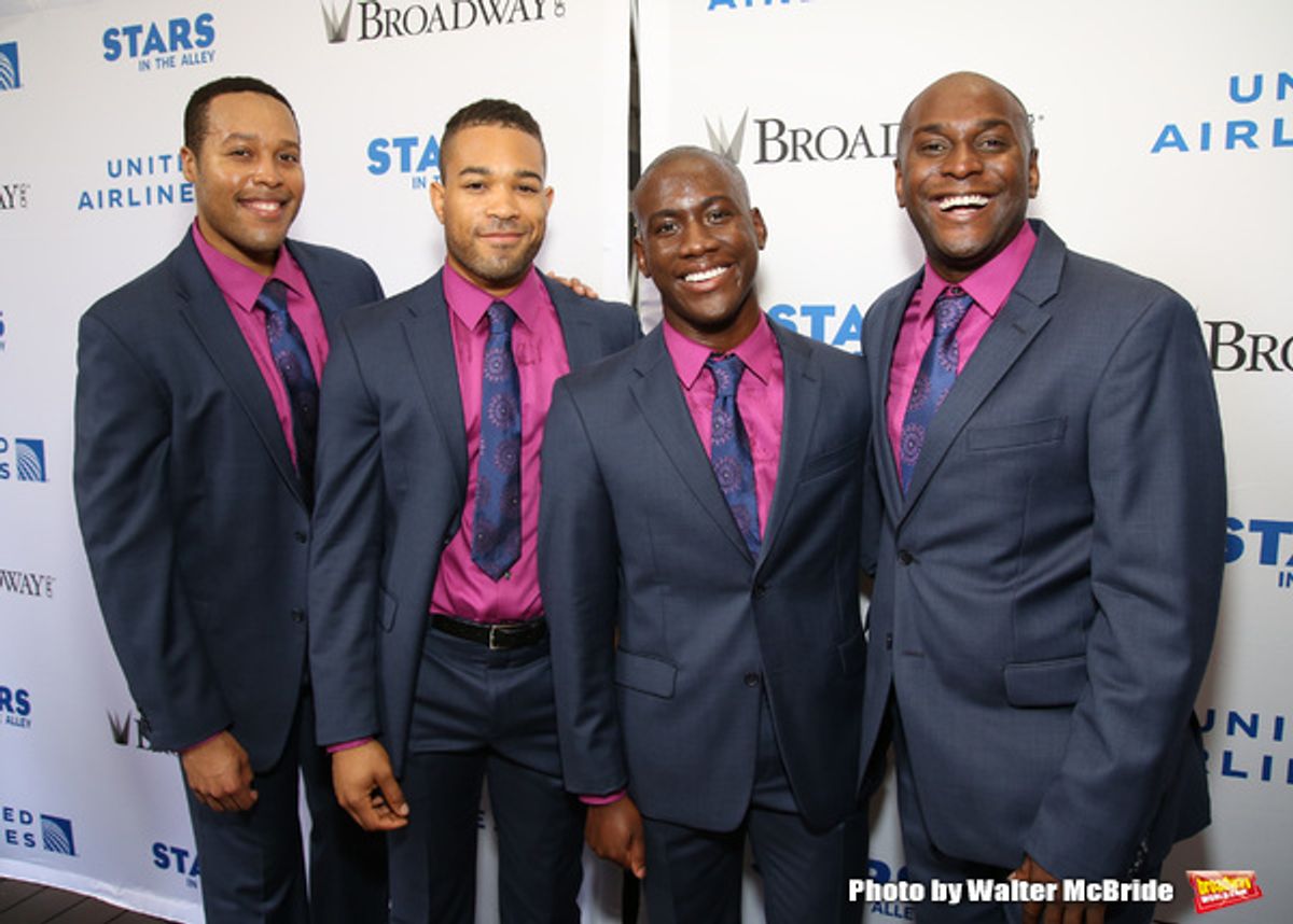 Paris Nix, Nicholas Ryan, Sidney DuPont and Douglas Lyons at 