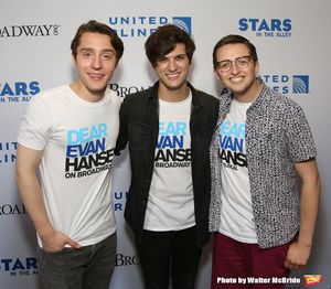 Michael Lee Brown, Alex Boniello and Will Roland @ BroadwayWorld Michael Lee Brown, Alex Boniello and Will Roland Photo