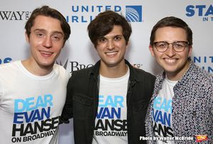 Michael Lee Brown, Alex Boniello and Will Roland @ BroadwayWorld Michael Lee Brown, Alex Boniello and Will Roland Photo