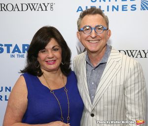 Charlotte St. Martin and Tom Schumacher @ BroadwayWorld Charlotte St. Martin and Tom Schumacher Photo
