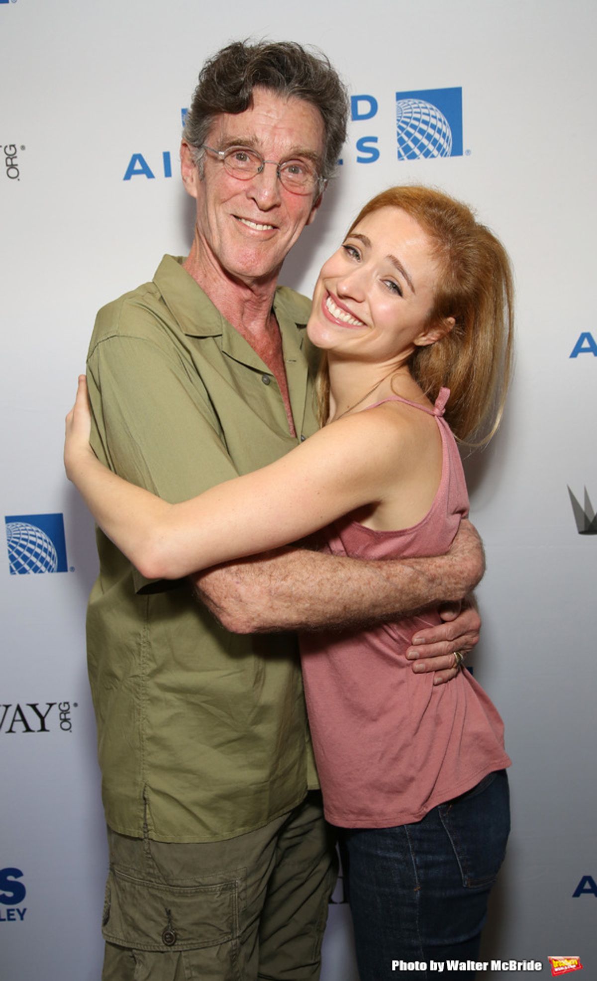 John Glover and Christy Altomare  at 