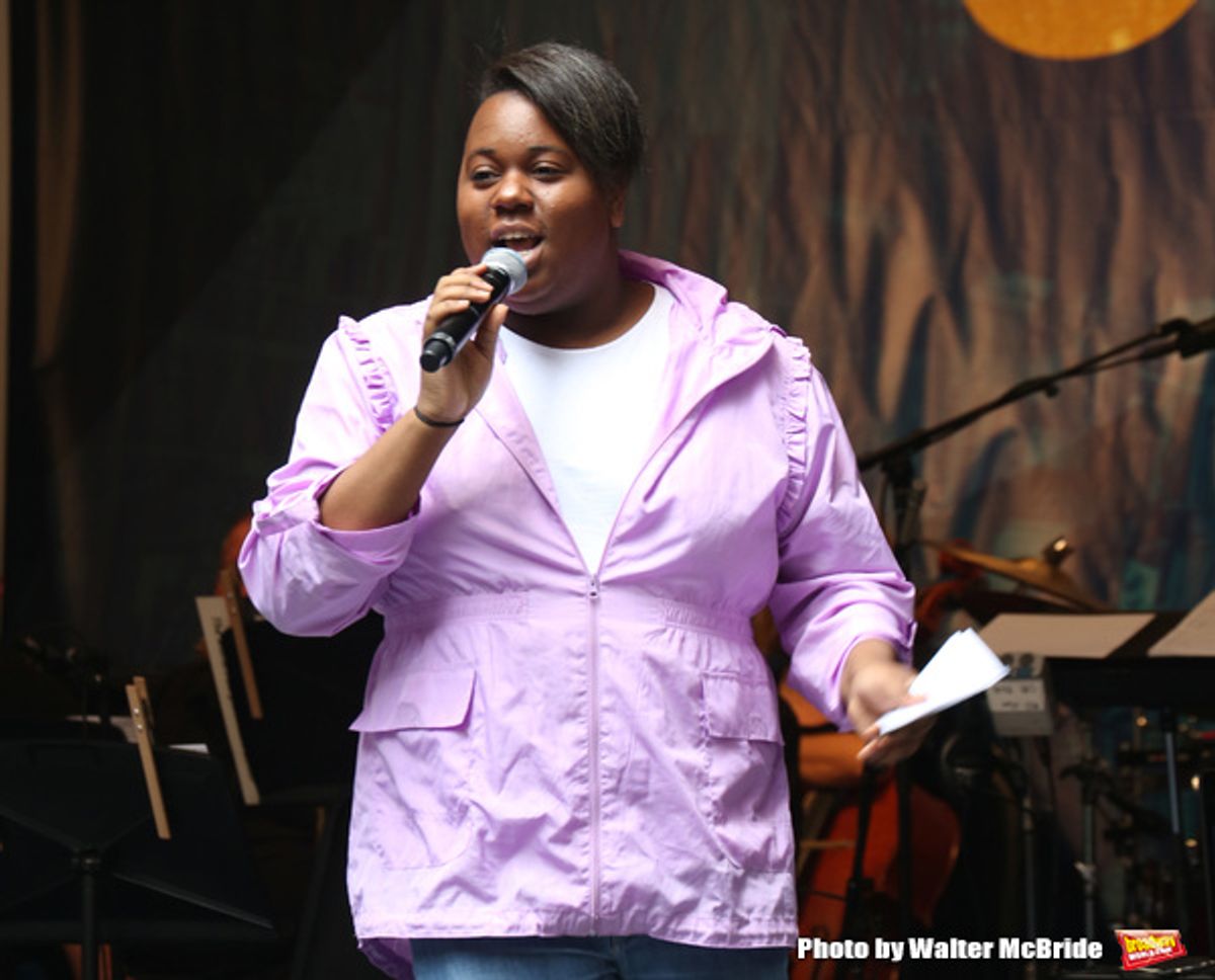 Alex Newell at 