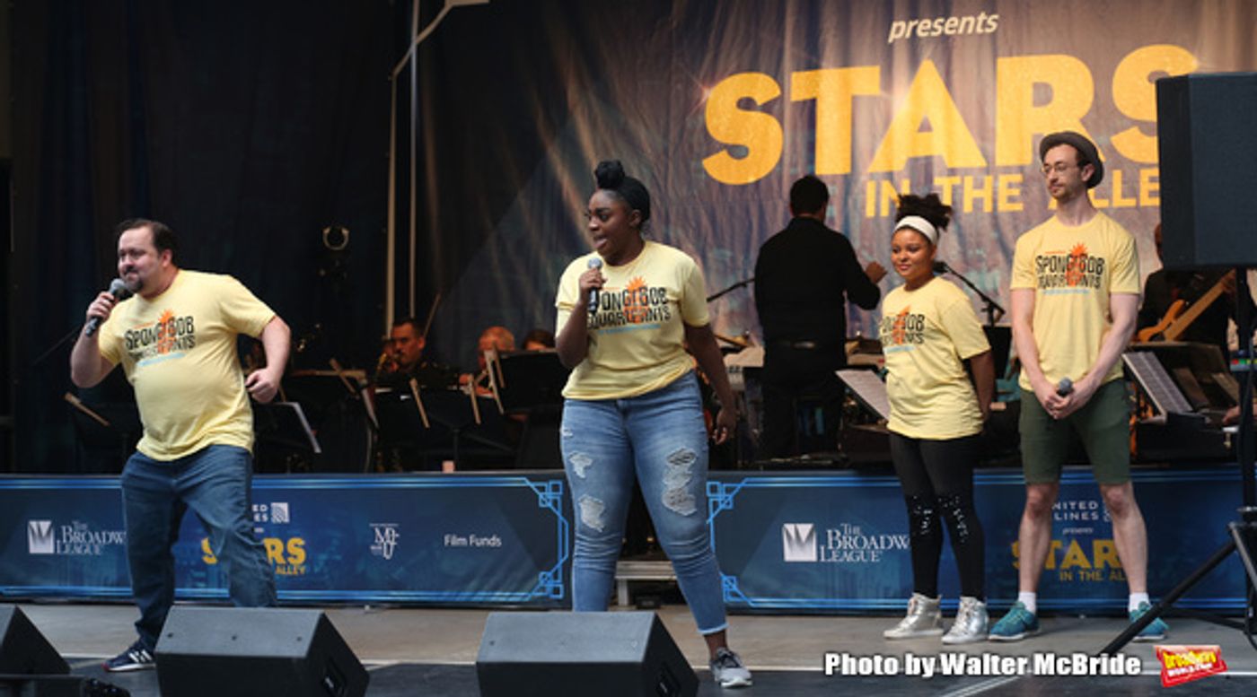 Photo Coverage: Check Out Photos From STARS IN THE ALLEY, Including Performances by DEAR EVAN HANSEN, SPONGEBOB, and More  Image