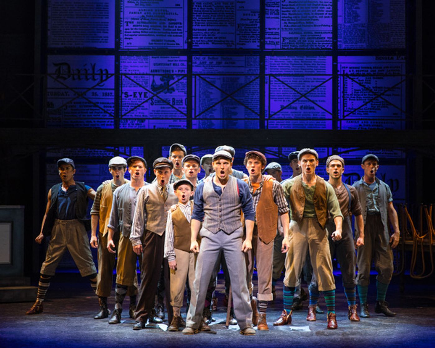 Photo Flash: First Look at NEWSIES at La Mirada  Image