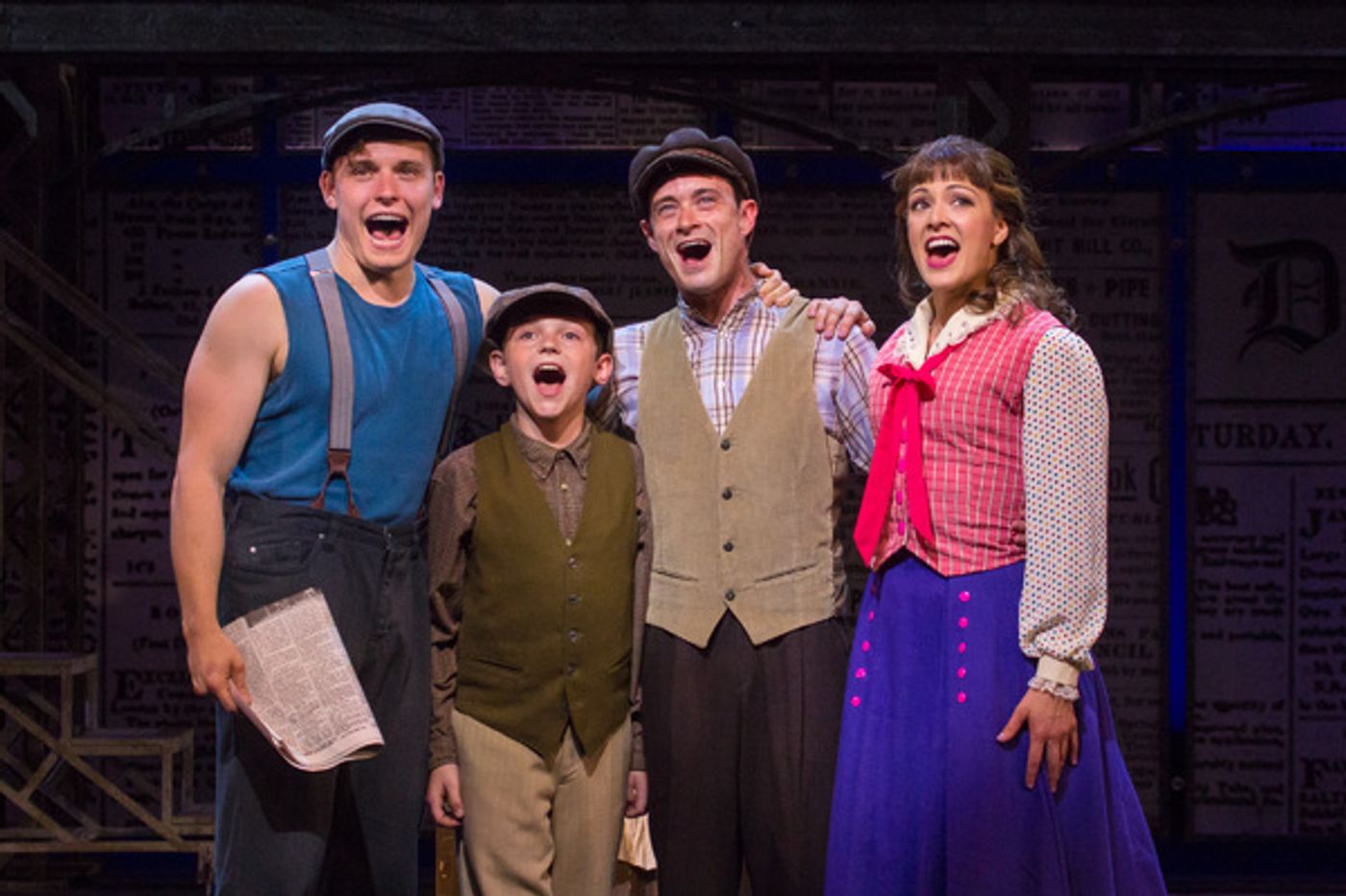 Photo Flash: First Look at NEWSIES at La Mirada  Image