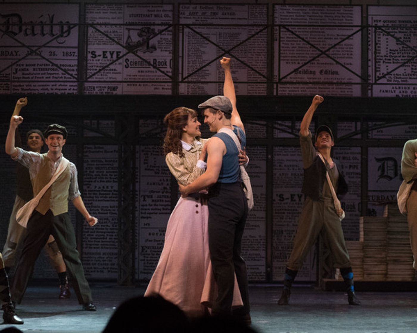 Photo Coverage: Curtain Call And Press Night Celebration of McCoy-Rigby's DISNEY NEWSIES At La Mirada Theatre Photo Coverage: Curtain Call And Press Night Celebration of McCoy-Rigby's DISNEY NEWSIES At La Mirada Theatre Image