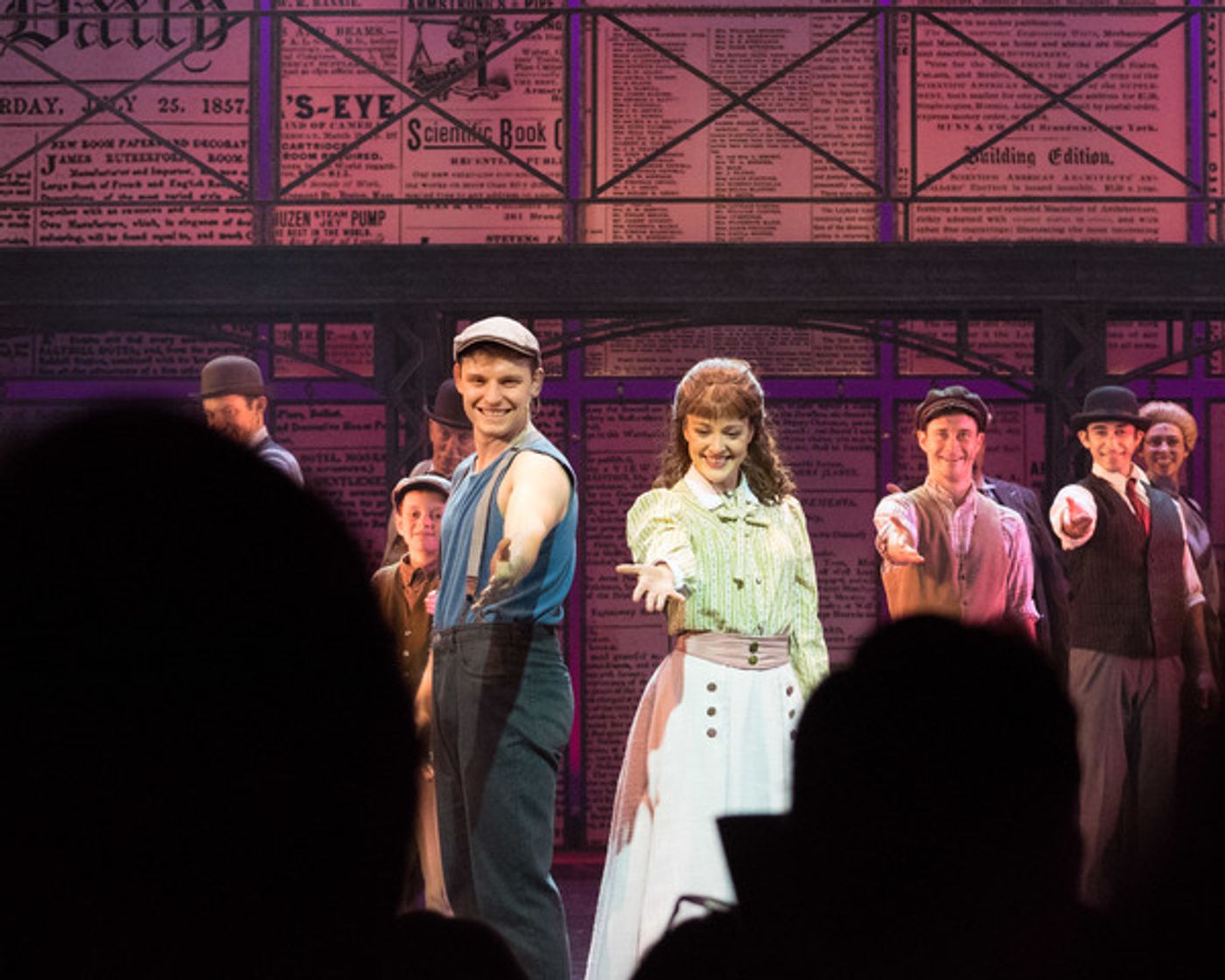 Photo Coverage: Curtain Call And Press Night Celebration of McCoy-Rigby's DISNEY NEWSIES At La Mirada Theatre Photo Coverage: Curtain Call And Press Night Celebration of McCoy-Rigby's DISNEY NEWSIES At La Mirada Theatre Image