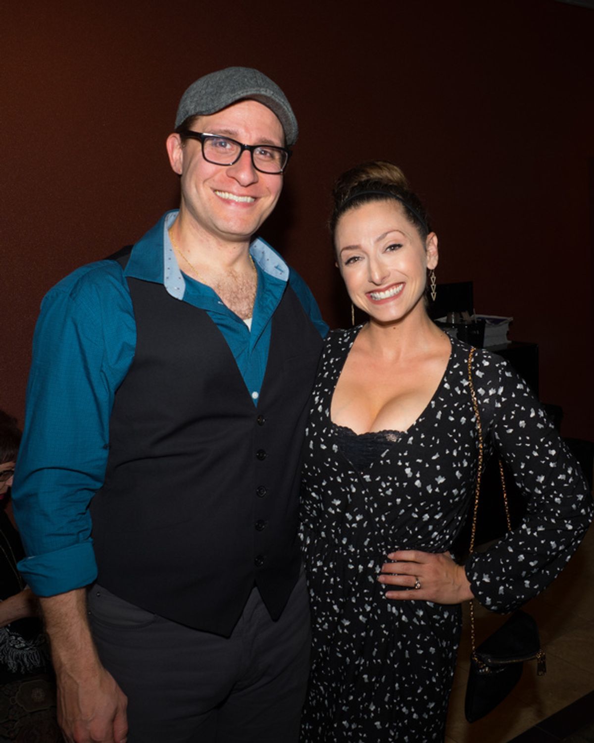 Marc Ginsburg and Liza Baron at 