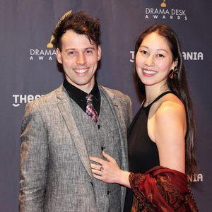 Evan Ruggiero and guest @ BroadwayWorld Evan Ruggiero and guest Photo