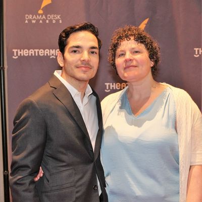 Juan Castrano and Lucy Thurber  Photo