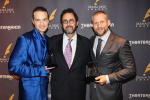 JJordan Roth, Tony Kushner and Tim Levy Photo