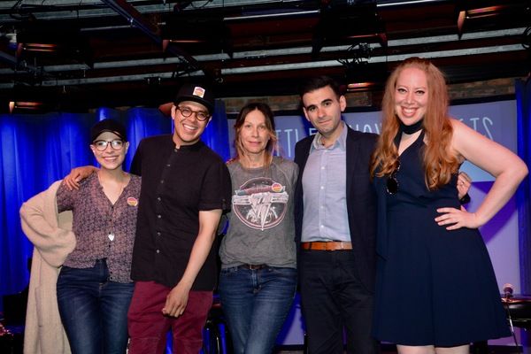 Lauren Marcus, George Salazar, Ilana Levine (Little Known Facts Host), Joe Iconis and Photo