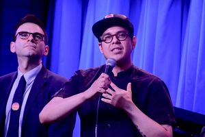 Joe Iconis and George Salazar @ BroadwayWorld Joe Iconis and George Salazar Photo