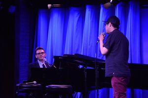 Joe Iconis and George Salazar @ BroadwayWorld Joe Iconis and George Salazar Photo