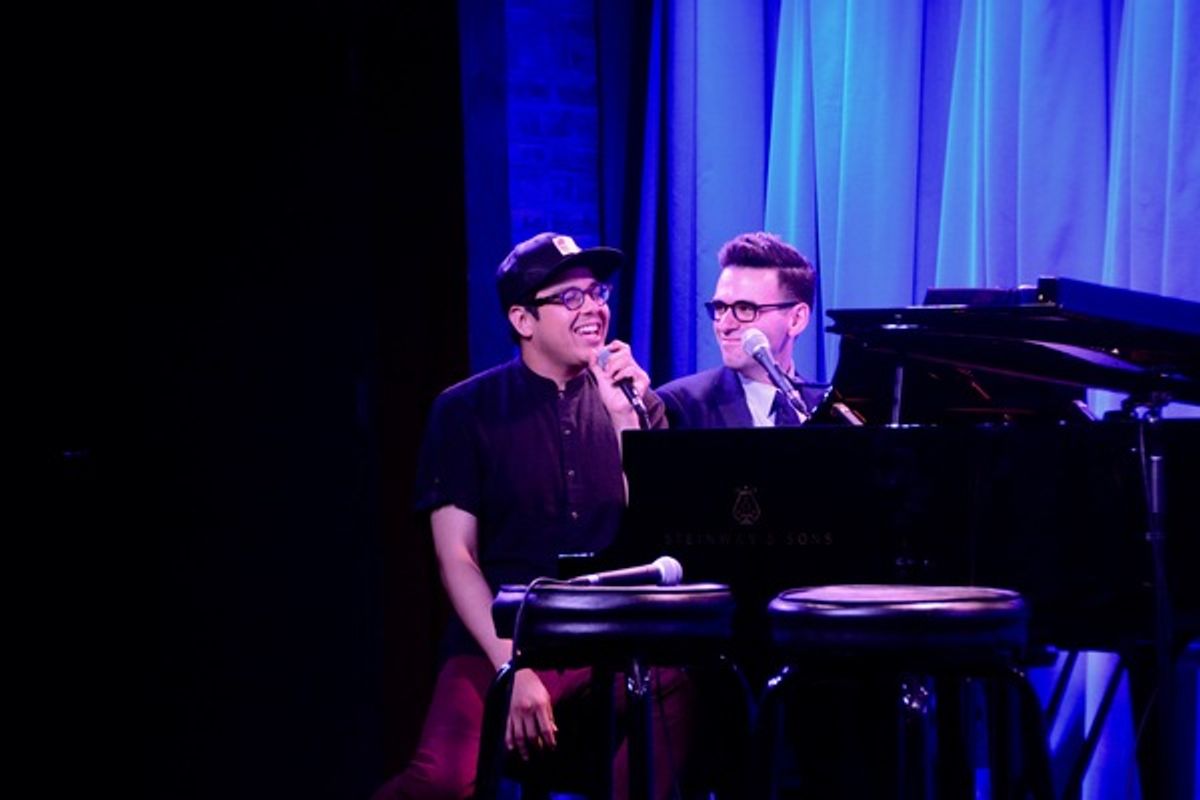George Salazar and Joe Iconis at 