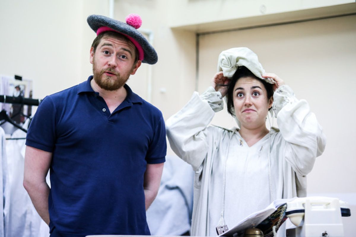 Niall Ransome and Laura Kirman at 