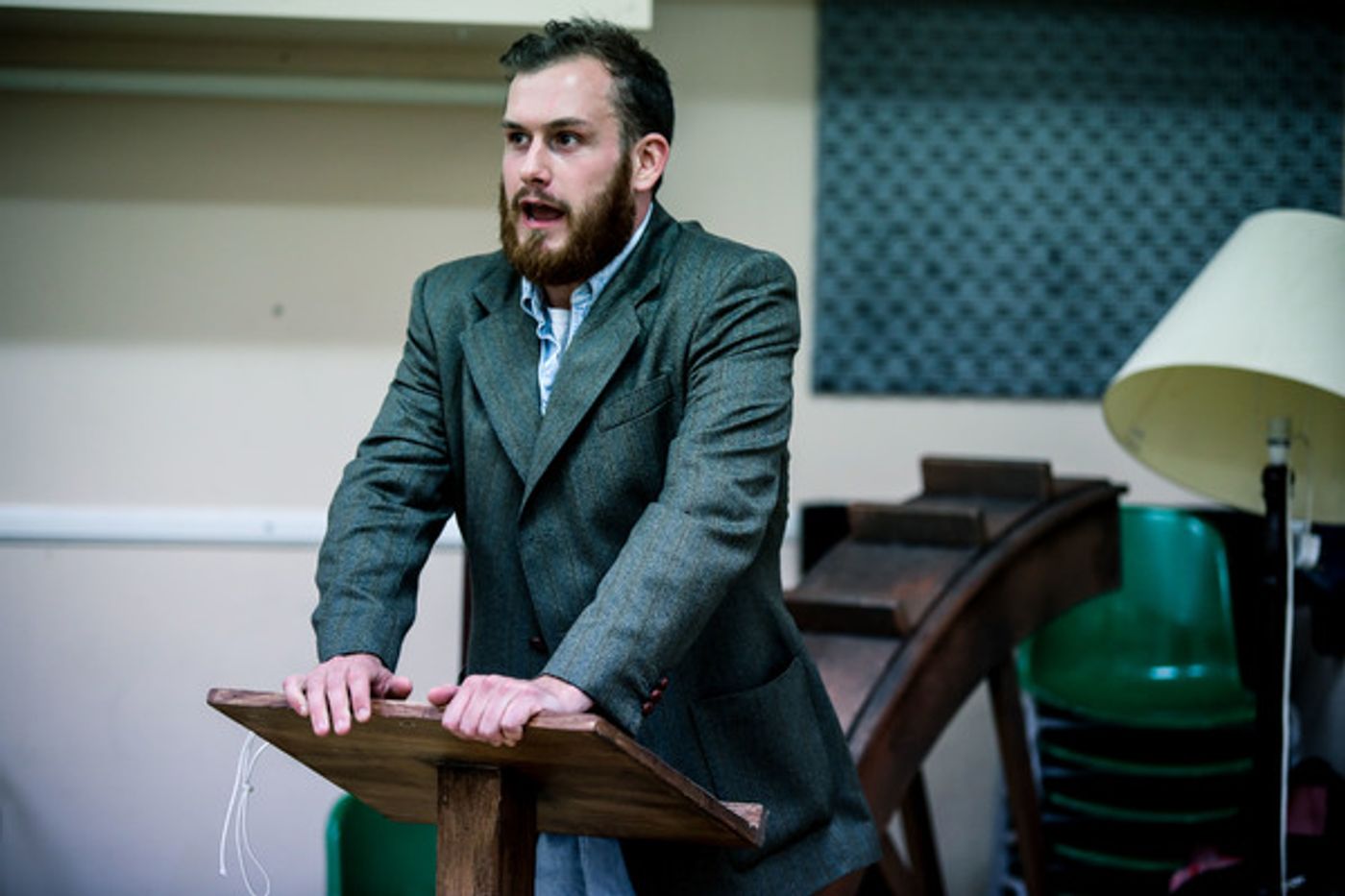 Photo Flash: In Rehearsal with THE 39 STEPS  Image