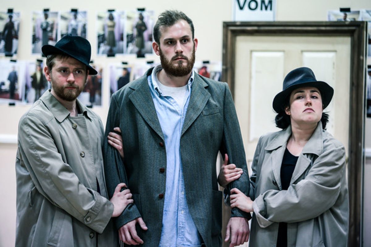 Niall Ransome, Sam Jenkins-Shaw and Laura Kirman at 