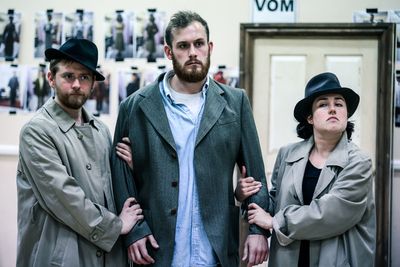 Niall Ransome, Sam Jenkins-Shaw and Laura Kirman Photo