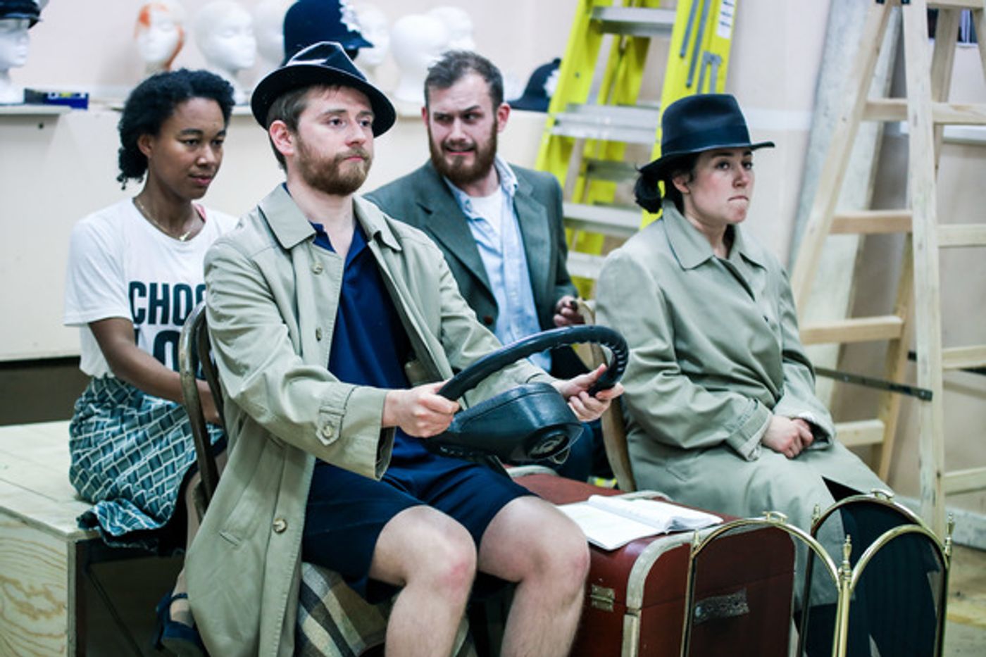 Photo Flash: In Rehearsal with THE 39 STEPS  Image
