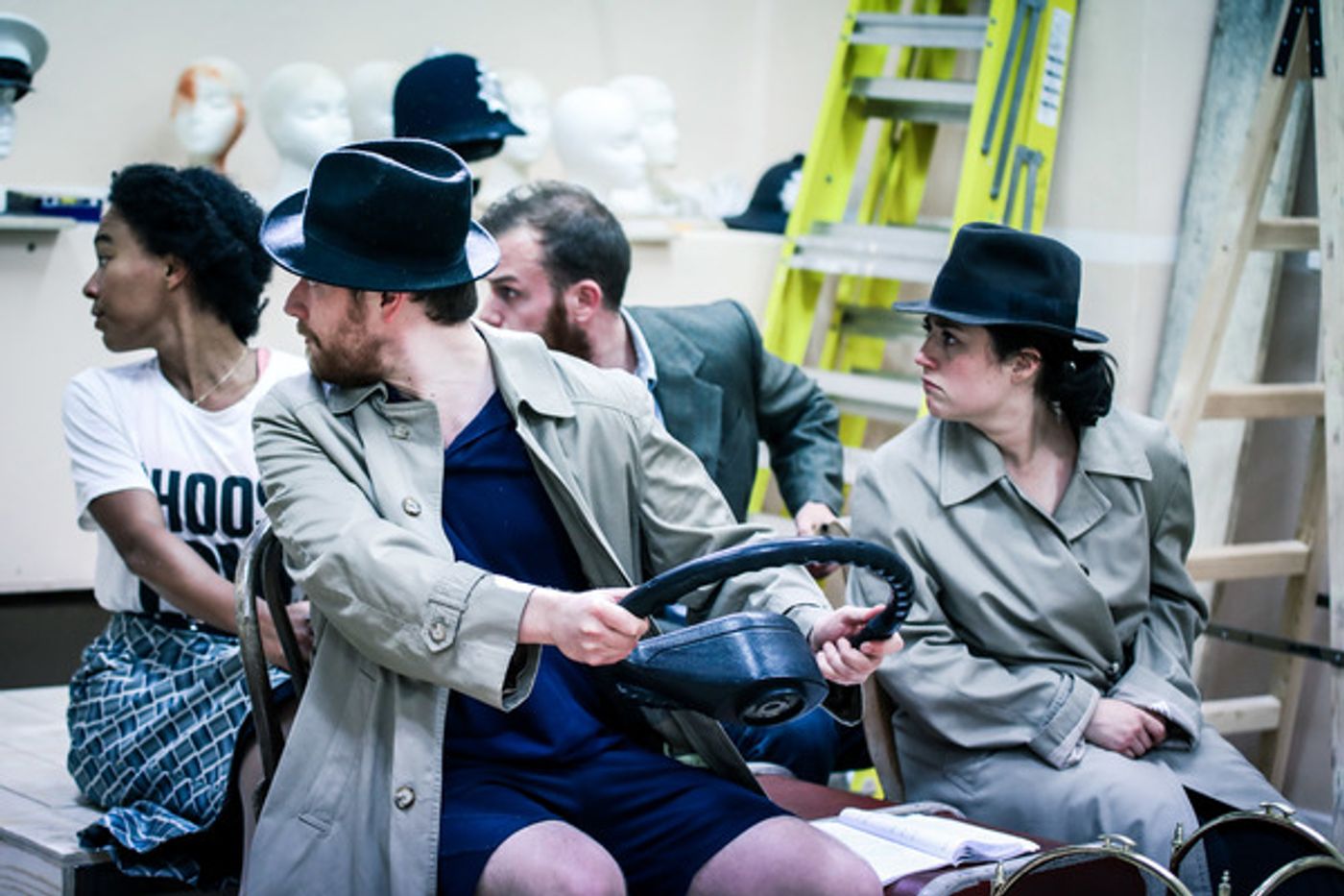 Photo Flash: In Rehearsal with THE 39 STEPS  Image