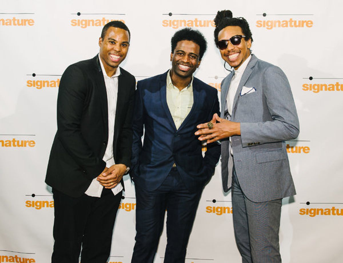 DeWitt Fleming Jr., C.K. Edwards, and Joseph Monroe  at 