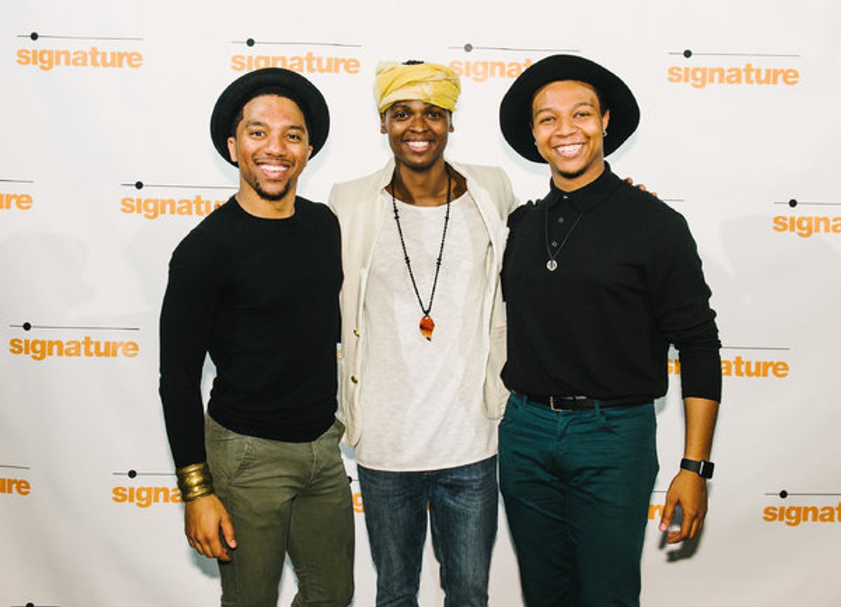 Malik Akil, Aramie Payton, and Chaz Alexander Coffin  at 